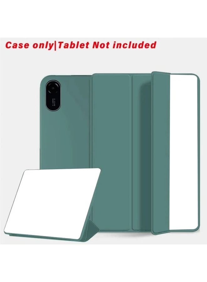 غطاء أخضر ليل داكن لجهاز RedmiPad 2 11 بوصة 2025 اللوحي مع خاصية النوم والاستيقاظ التلقائي - Image 5